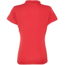 Afbeelding in Gallery-weergave laden, Dames Tech Polo Shirt - Rood
