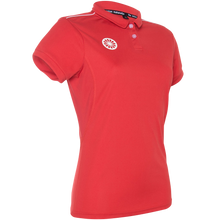 Afbeelding in Gallery-weergave laden, Dames Tech Polo Shirt - Rood
